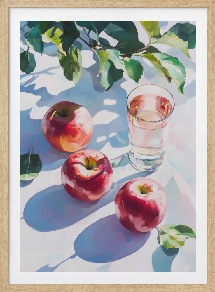 Apples &amp; Reflections | Poster