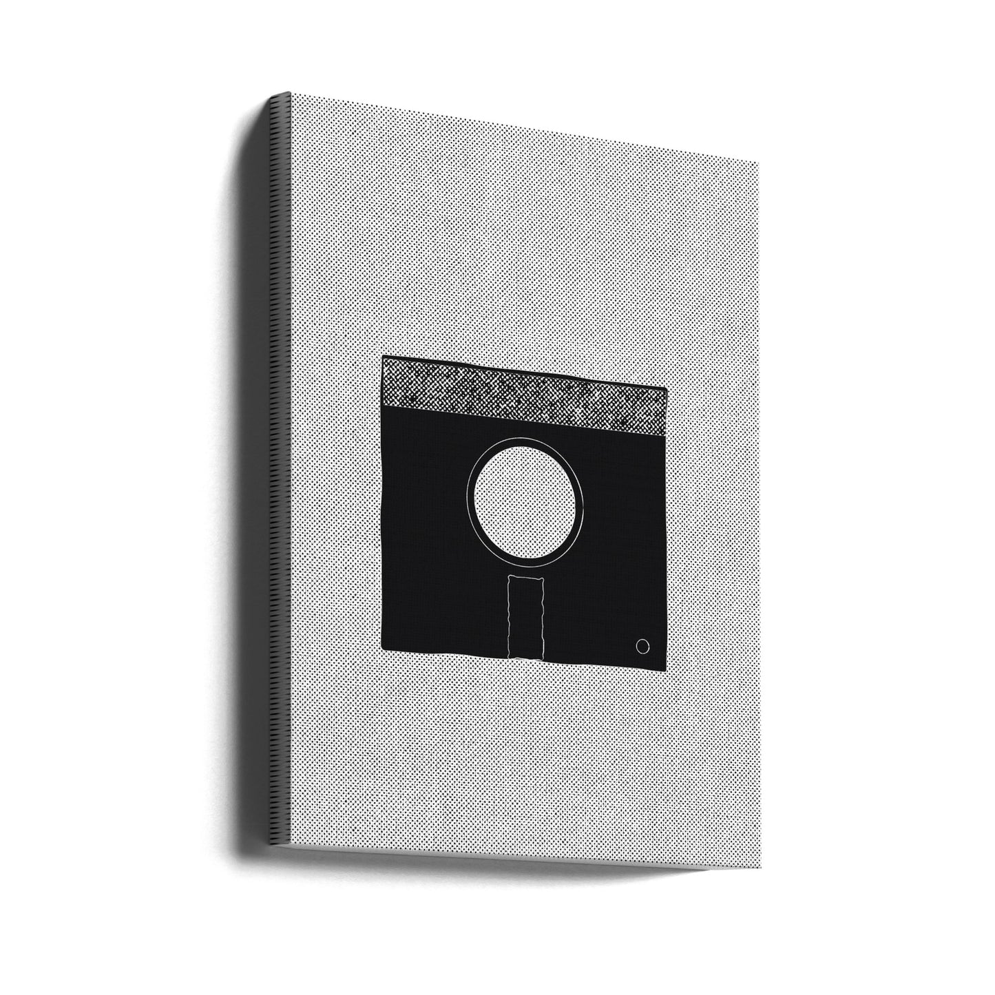 Stilisierte Retro-Kamera | Leinwand