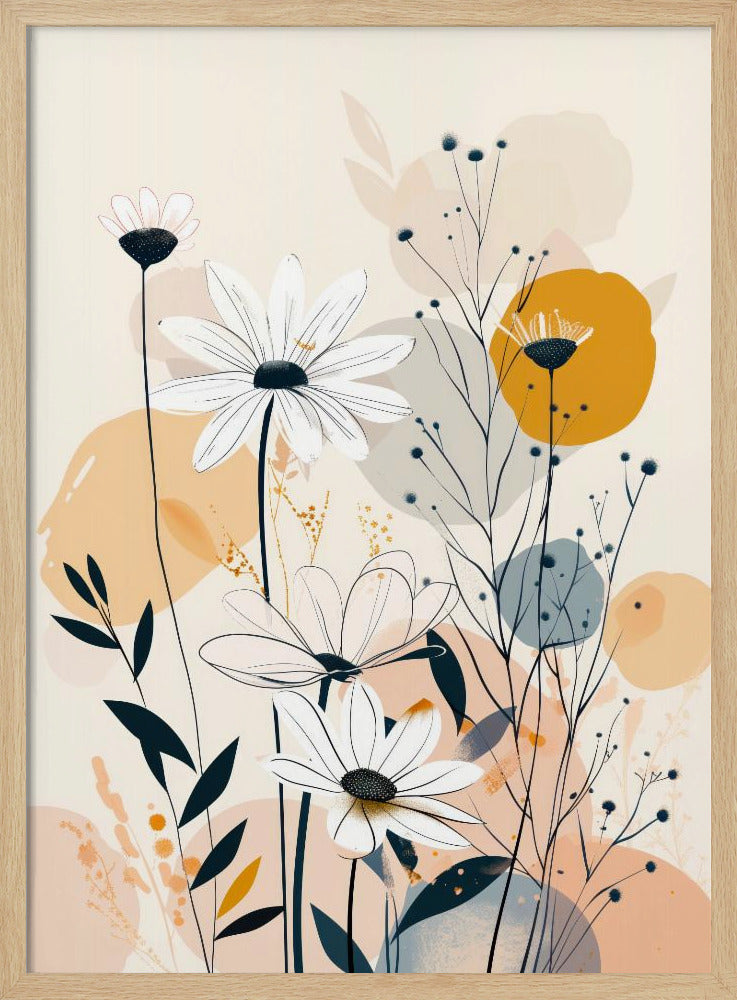 Abstract Floral Elements | Poster