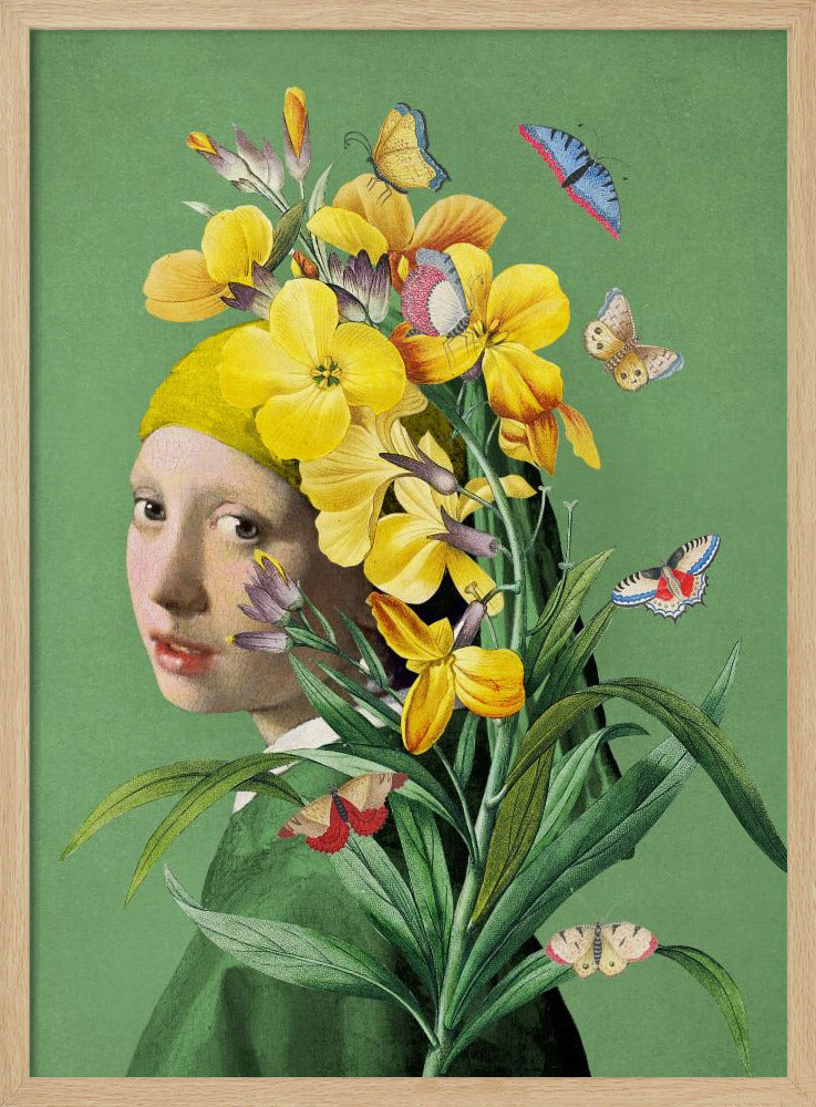 Das Mädchen mit dem Perlenohrring, Frühlingsausgabe II | Poster
