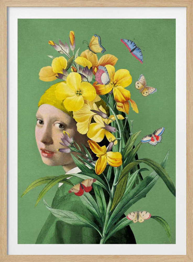 Das Mädchen mit dem Perlenohrring, Frühlingsausgabe II | Poster