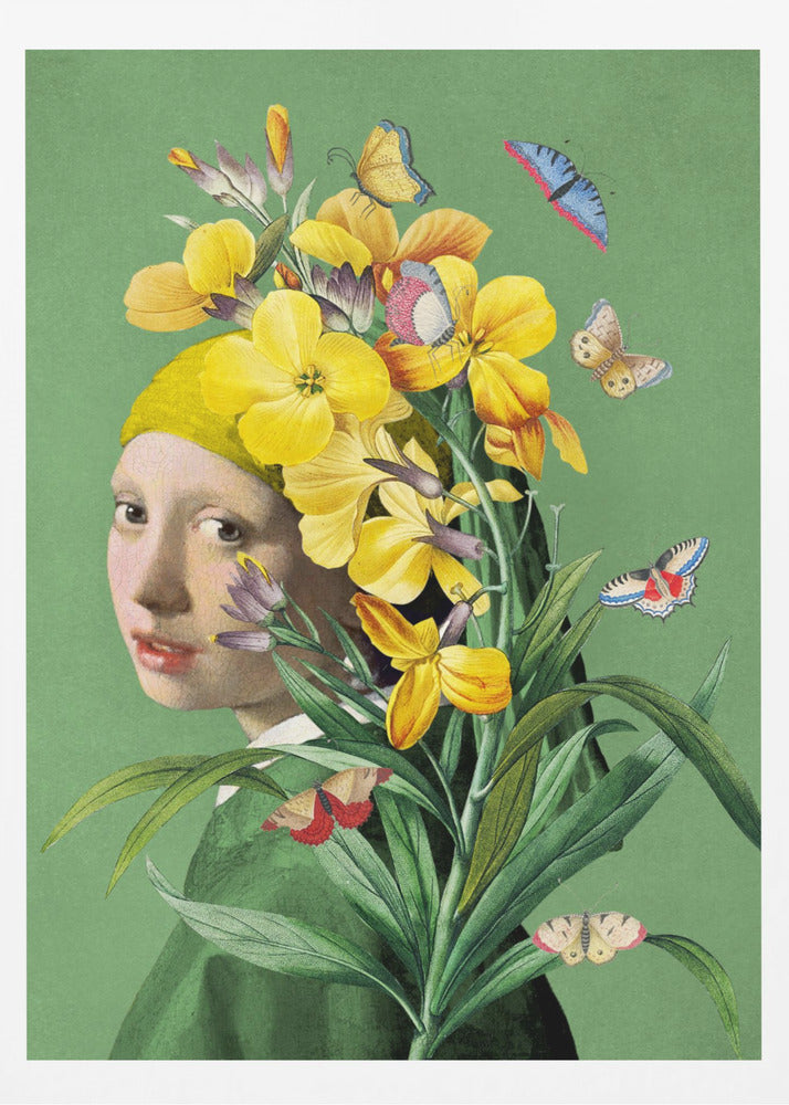 Das Mädchen mit dem Perlenohrring, Frühlingsausgabe II | Poster
