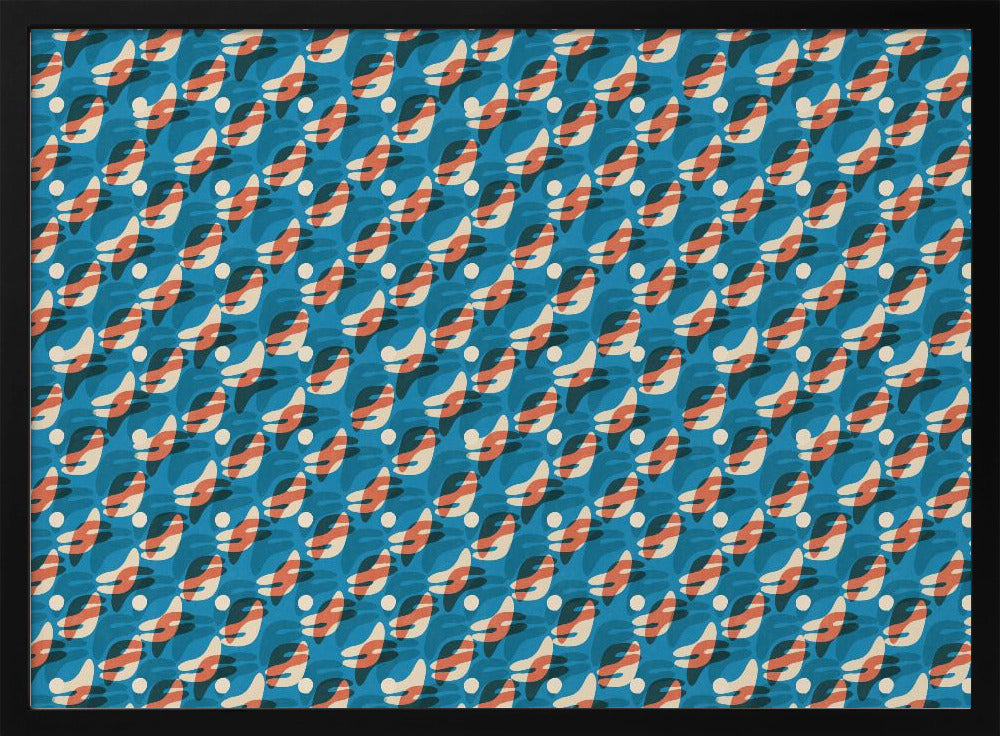 Cyanopatternno25 | Poster