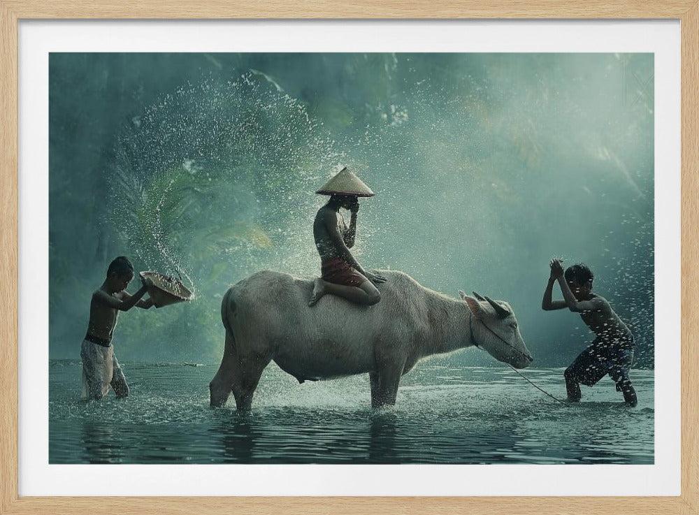 Waterbuffel | Posters - Kunstdrukken