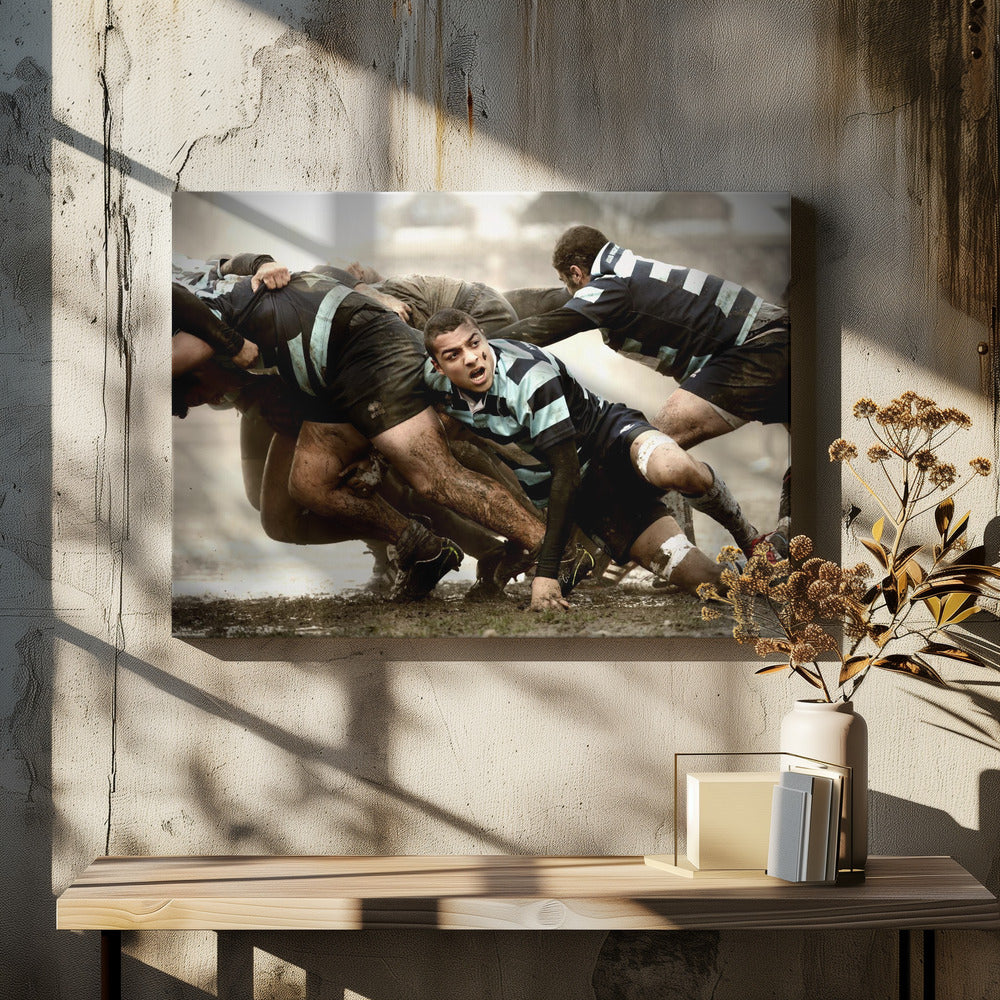 Gammaldags rugby | Canvas