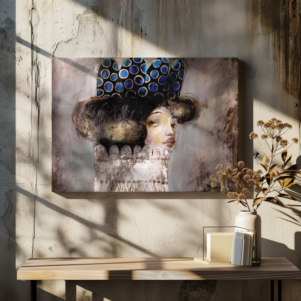 Blue Crown | Canvas