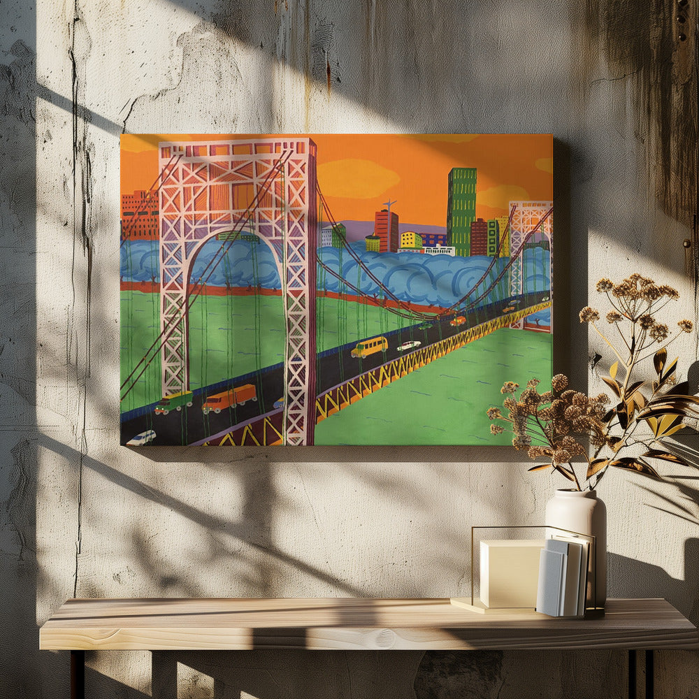 Pont George Washington | Tableaux sur Toile