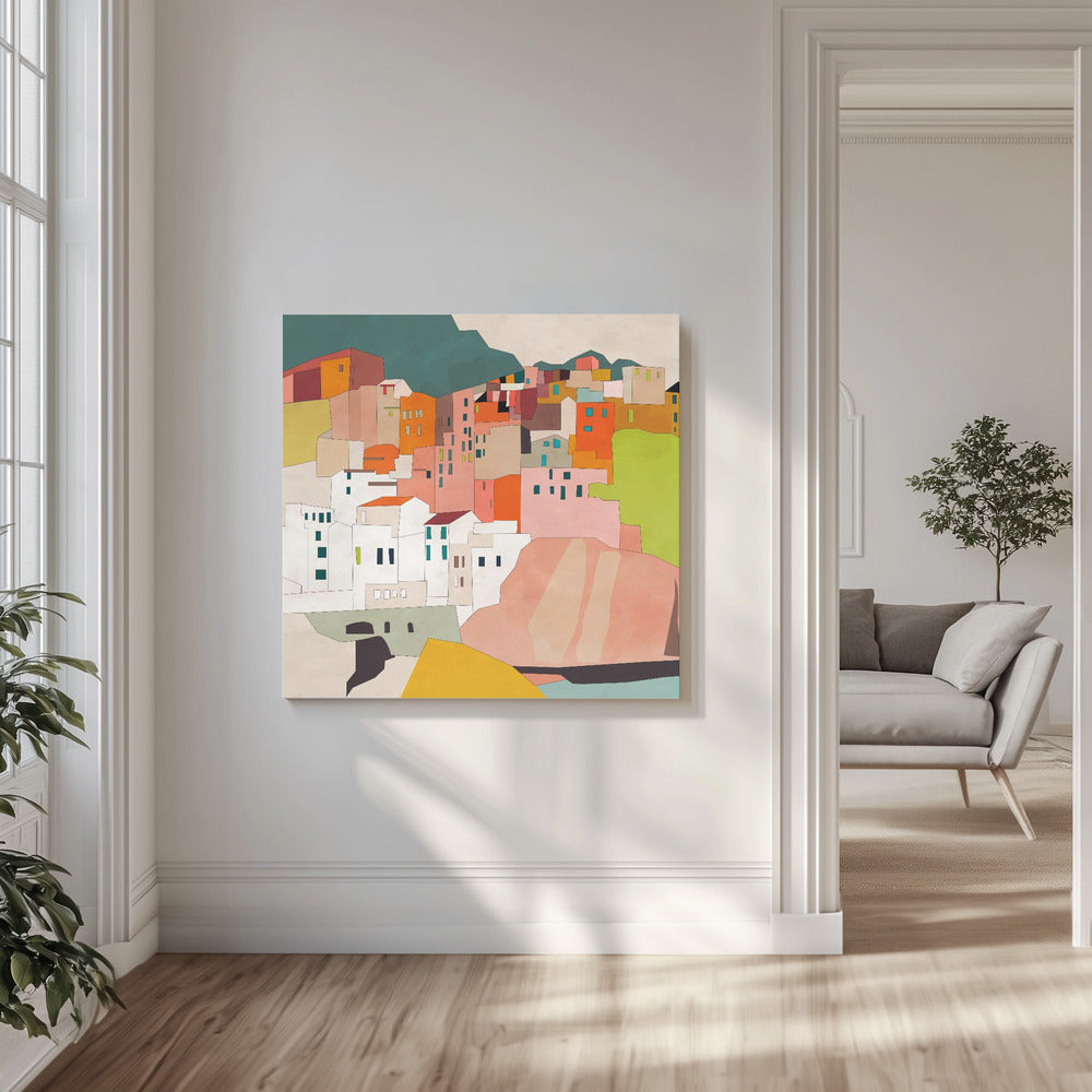 Cinque Terre | Tableaux sur Toile