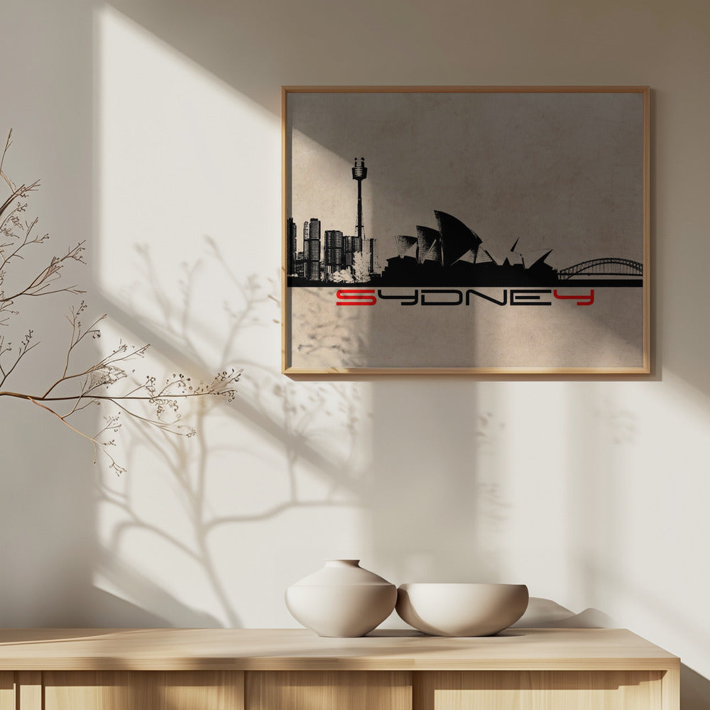 Sydney Australia Skyline City Art (4) | Poster