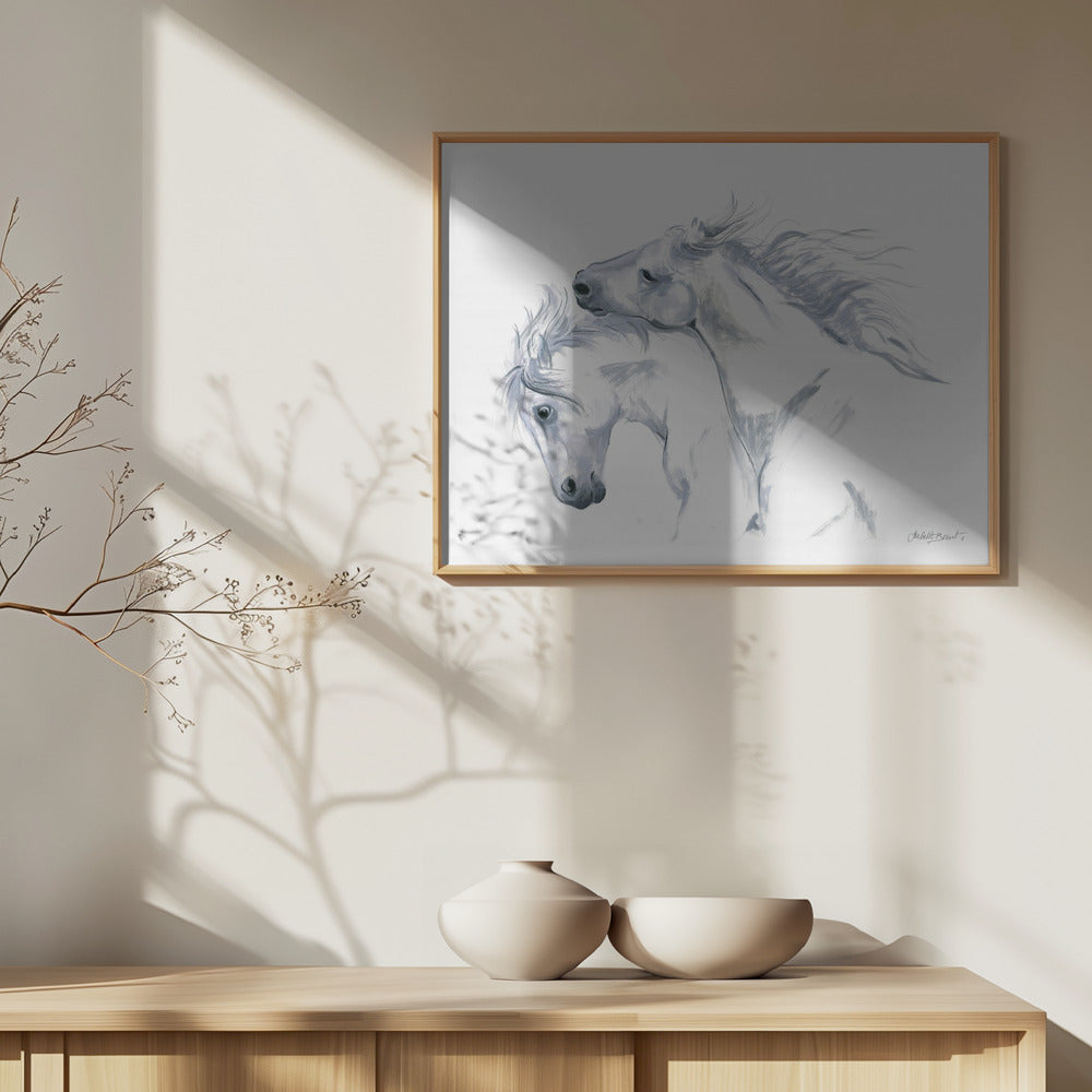 Freedom Of Horses In Motion | Poster
