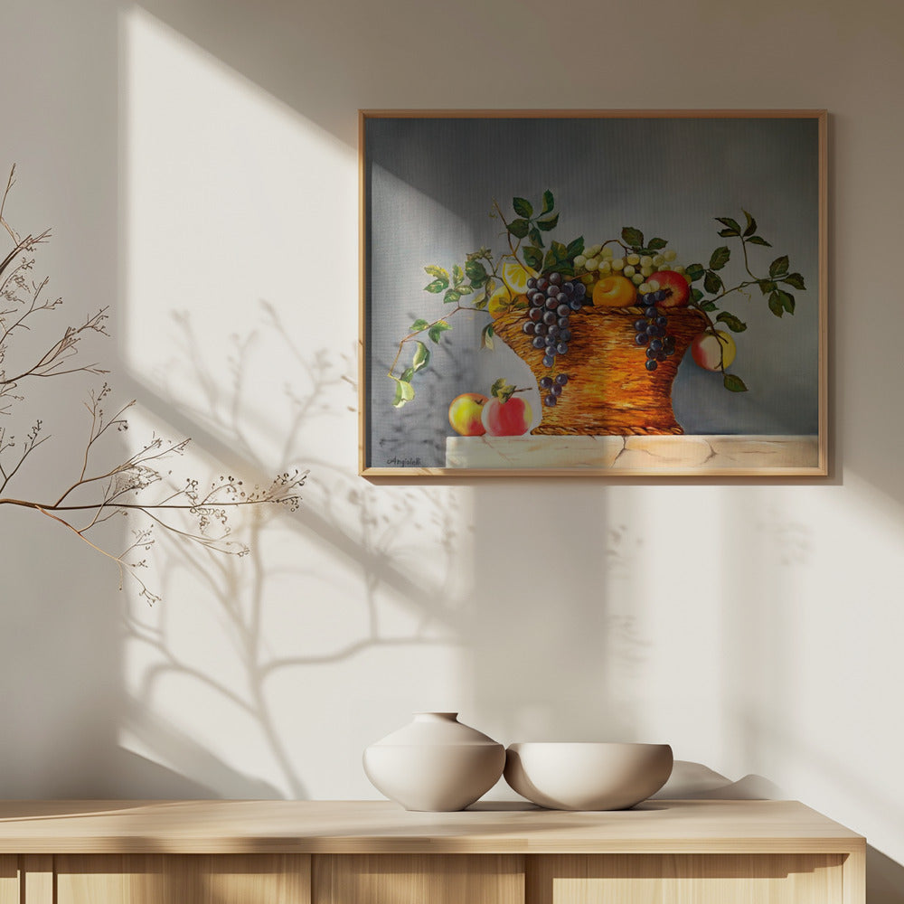 Cesto Con Frutta | Poster
