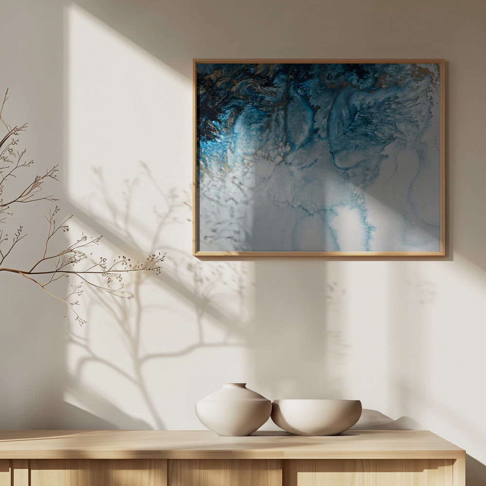 Coastal Art - Coastal Blues | Poster
