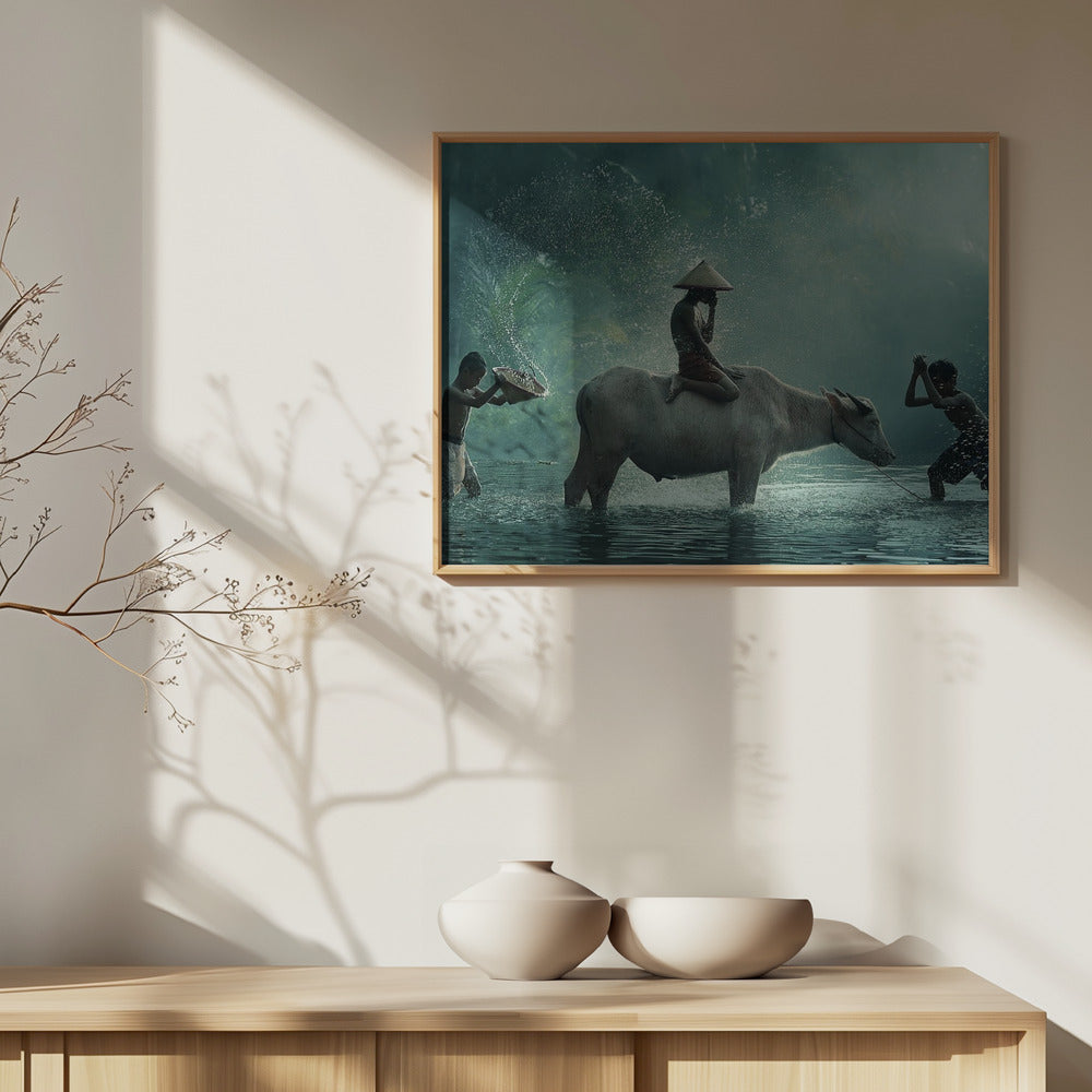 Waterbuffel | Posters - Kunstdrukken