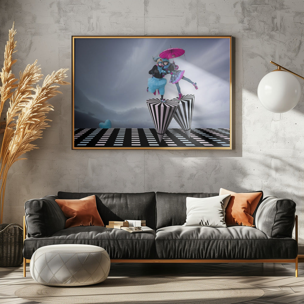 Spinning on the Runway of Love | Poster