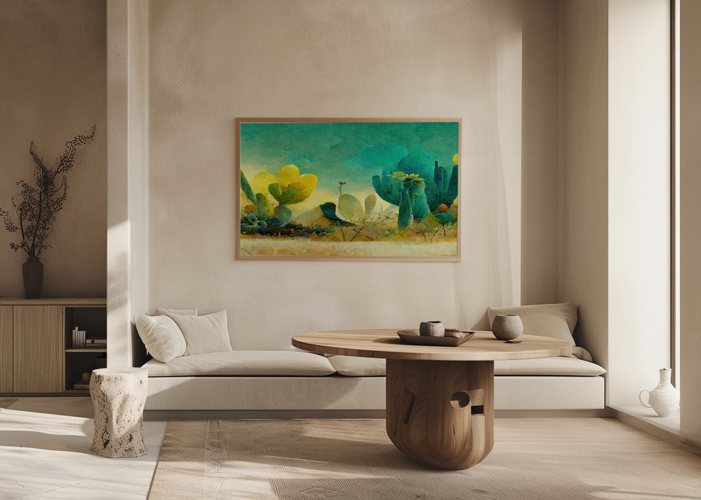 Desert Bloomscape | Poster