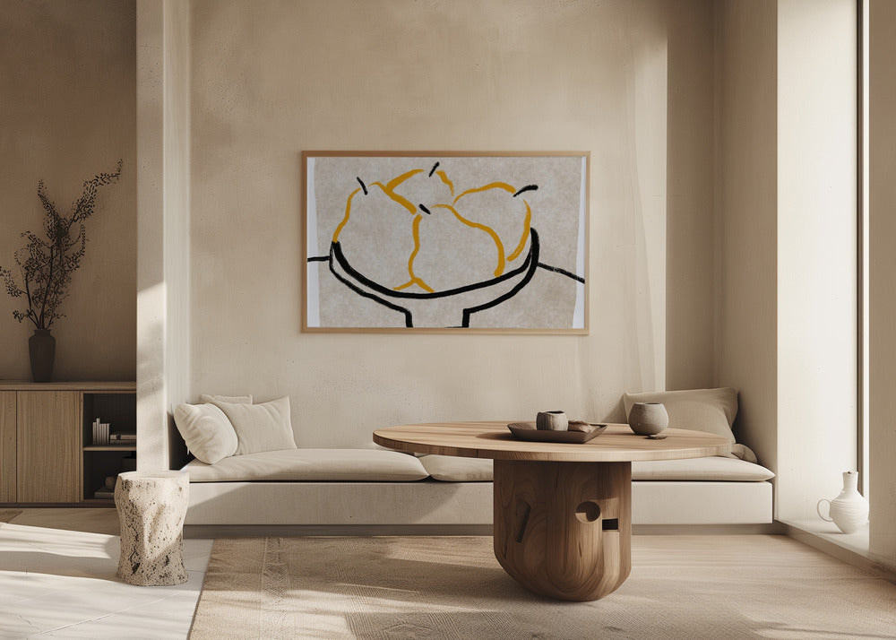 Pera disegnata a mano | Poster - Stampe d’Arte