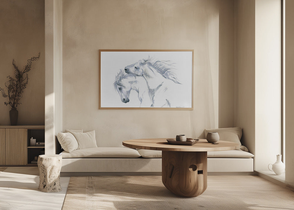 Freedom Of Horses In Motion | Poster