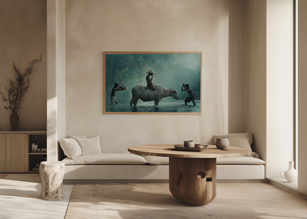 Waterbuffel | Posters - Kunstdrukken