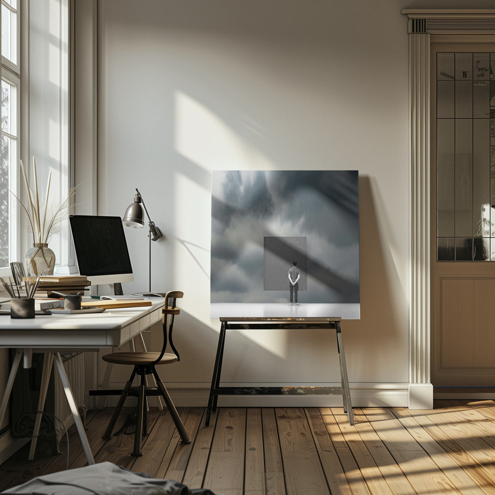 Museum visitor | Canvas