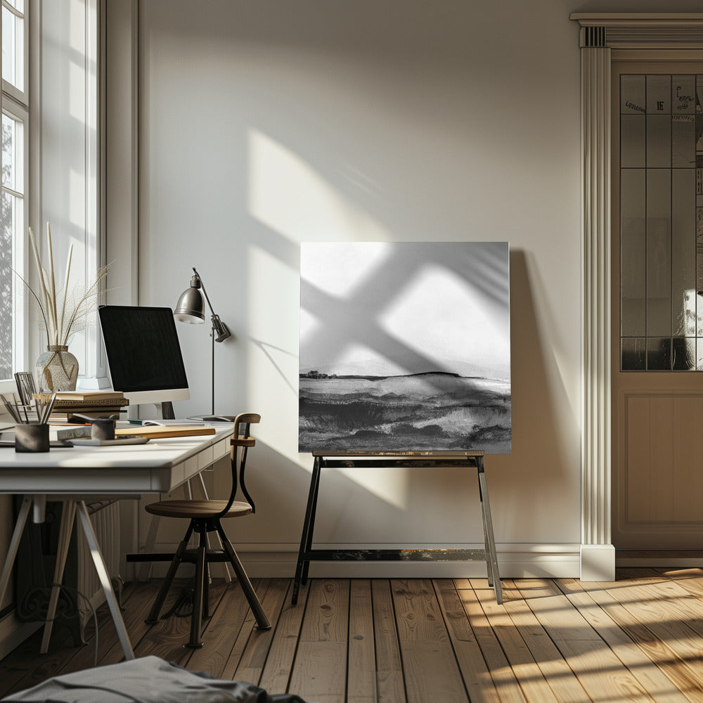 Mono Landskab Nr. 1 | Lærredsbilleder