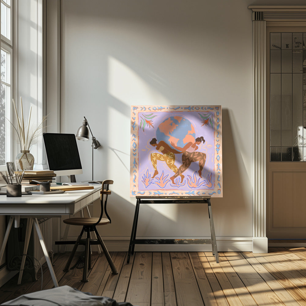 De wereld | Canvasprints