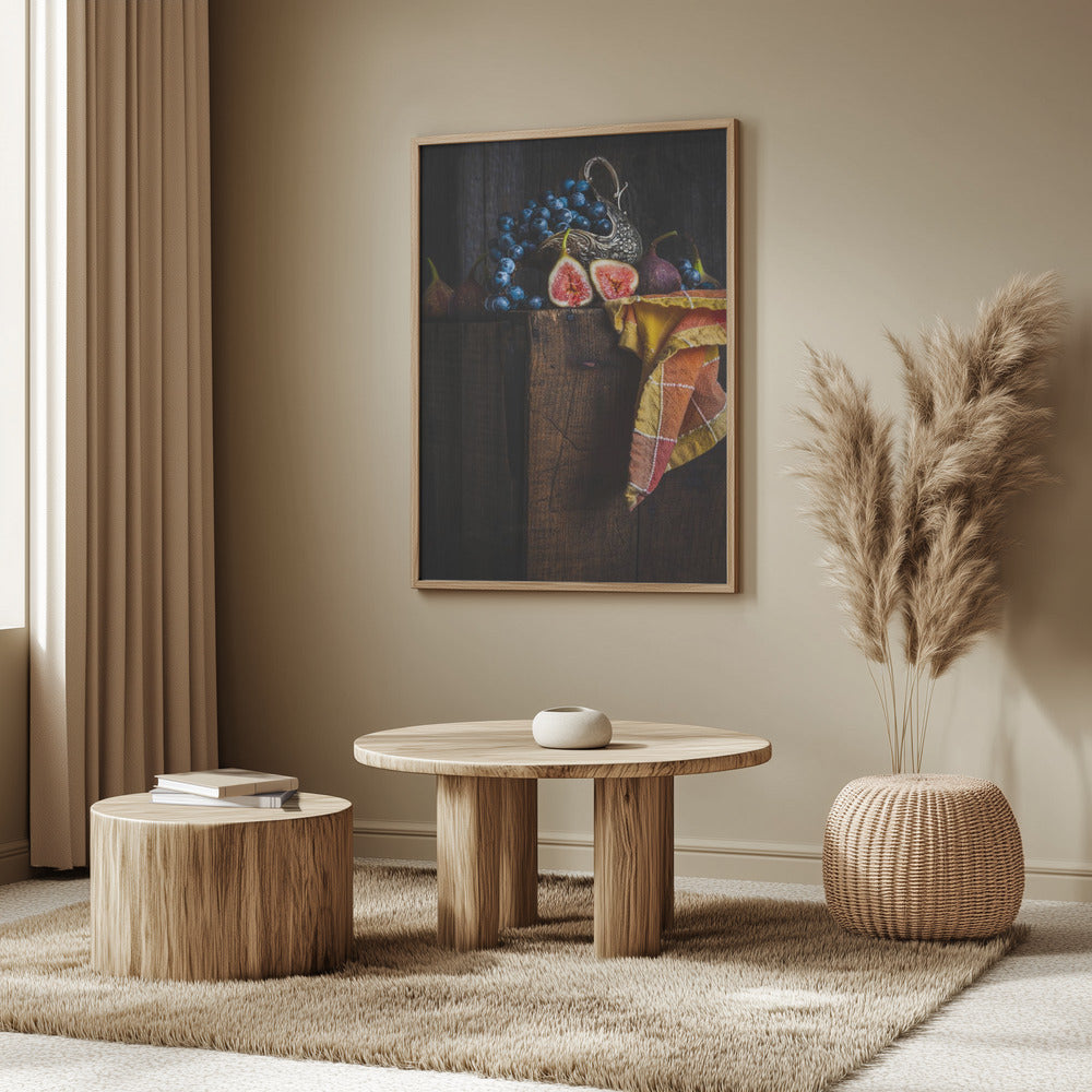 Figs on a crate | Poster