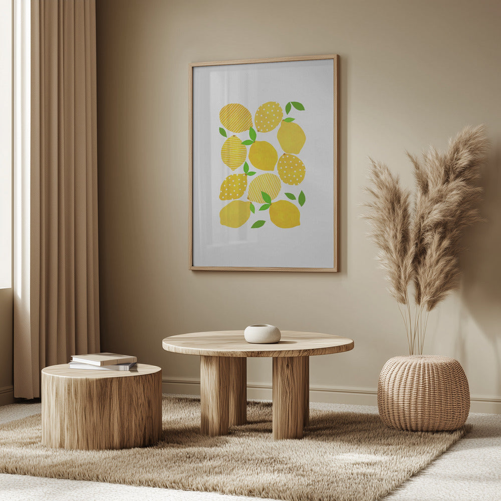 Multitud de limones | Posters  - Impresiones de Arte