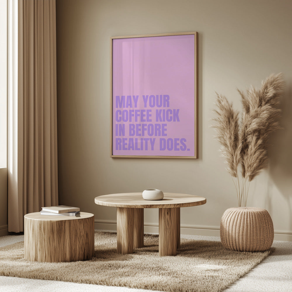 Coffee vs. Reality | Poster