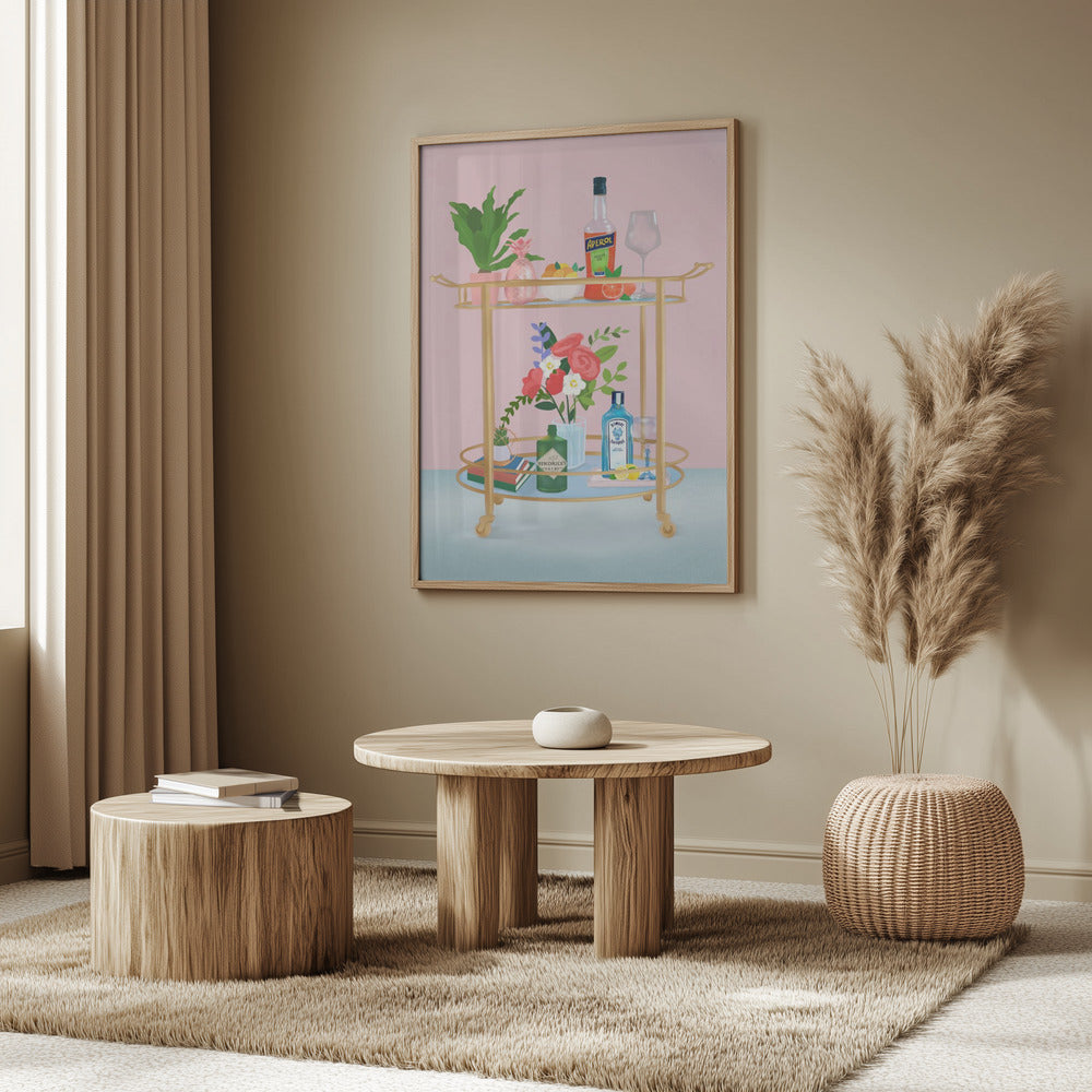 Barwagen | Poster - Kunstdruck
