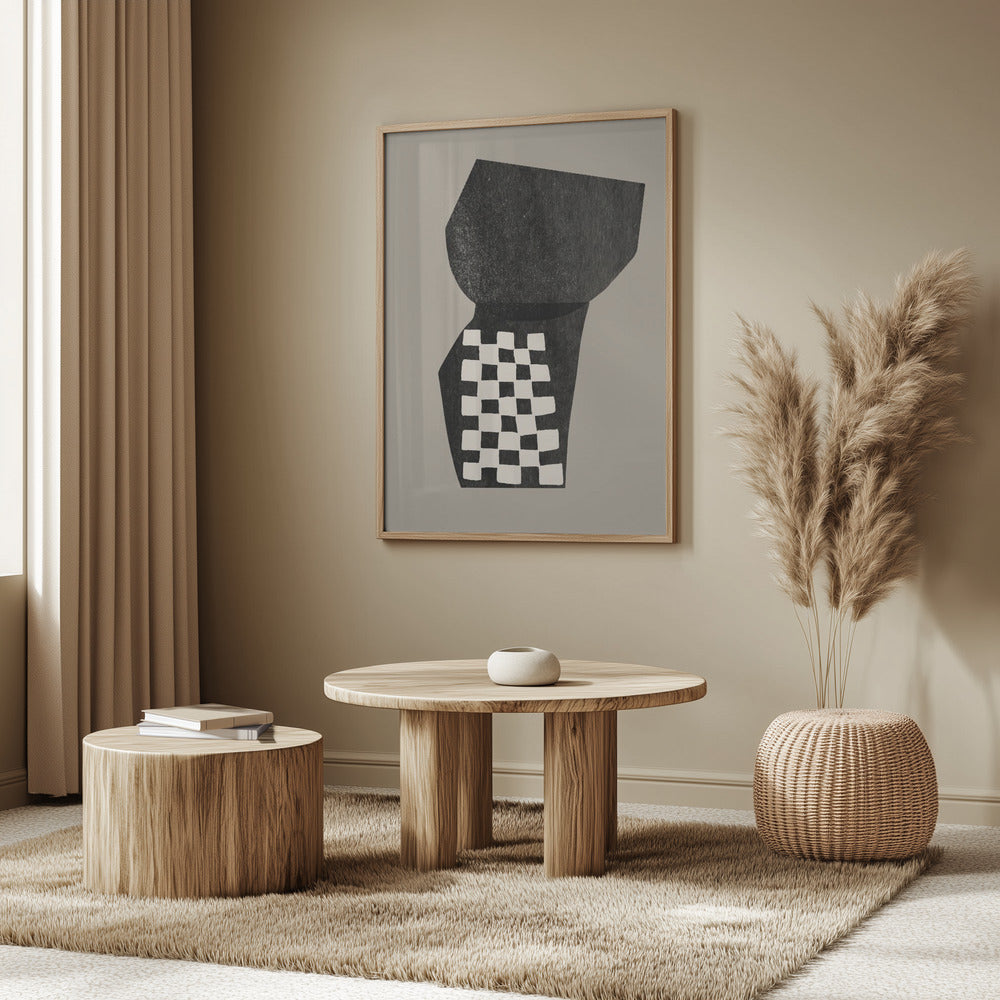 Checkered Abstraction | Poster