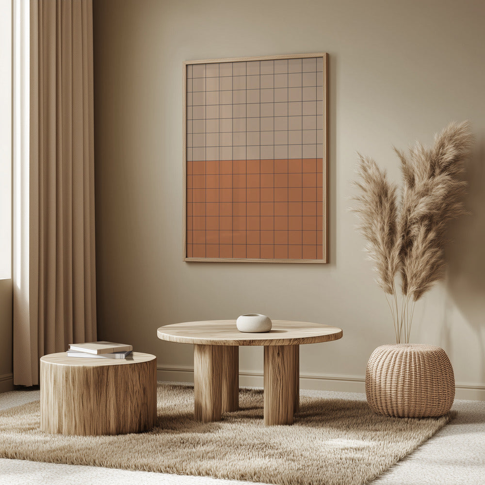 Autumn Charm Squares | Poster