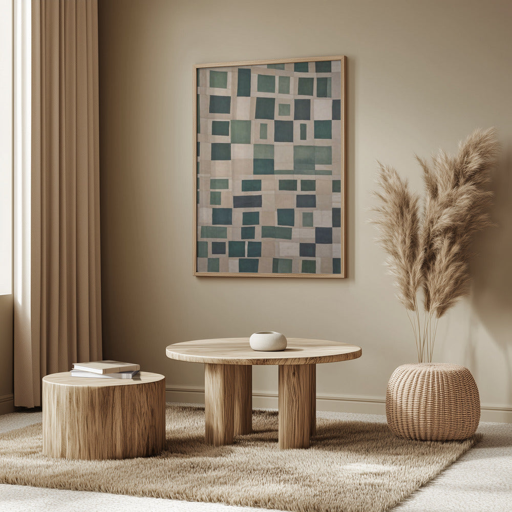 Emerald Mosaic | Poster