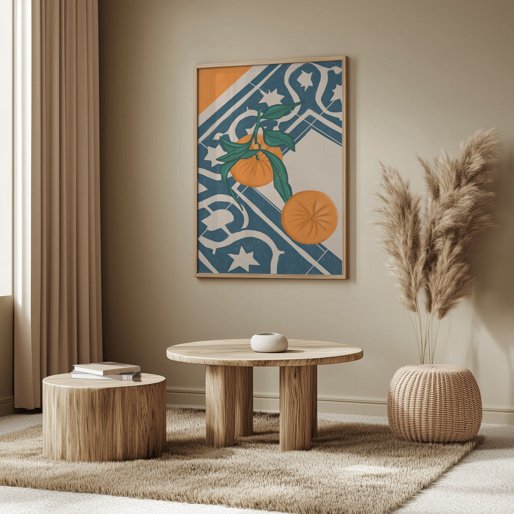 SUMMER MANDARINS | Poster