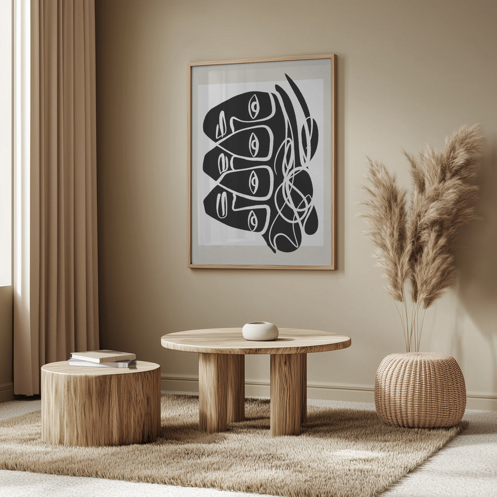 Abstract Faces | Poster