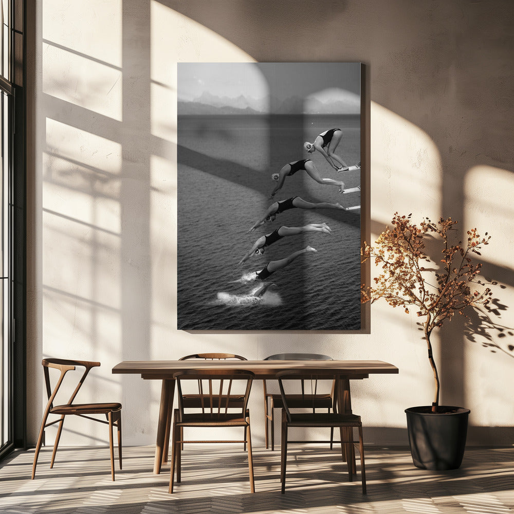 De schoonheid van duiken | Canvasprints