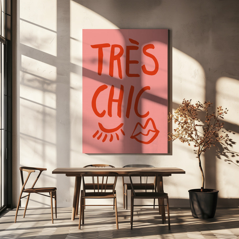 Très Chic Pink | Tableaux sur Toile