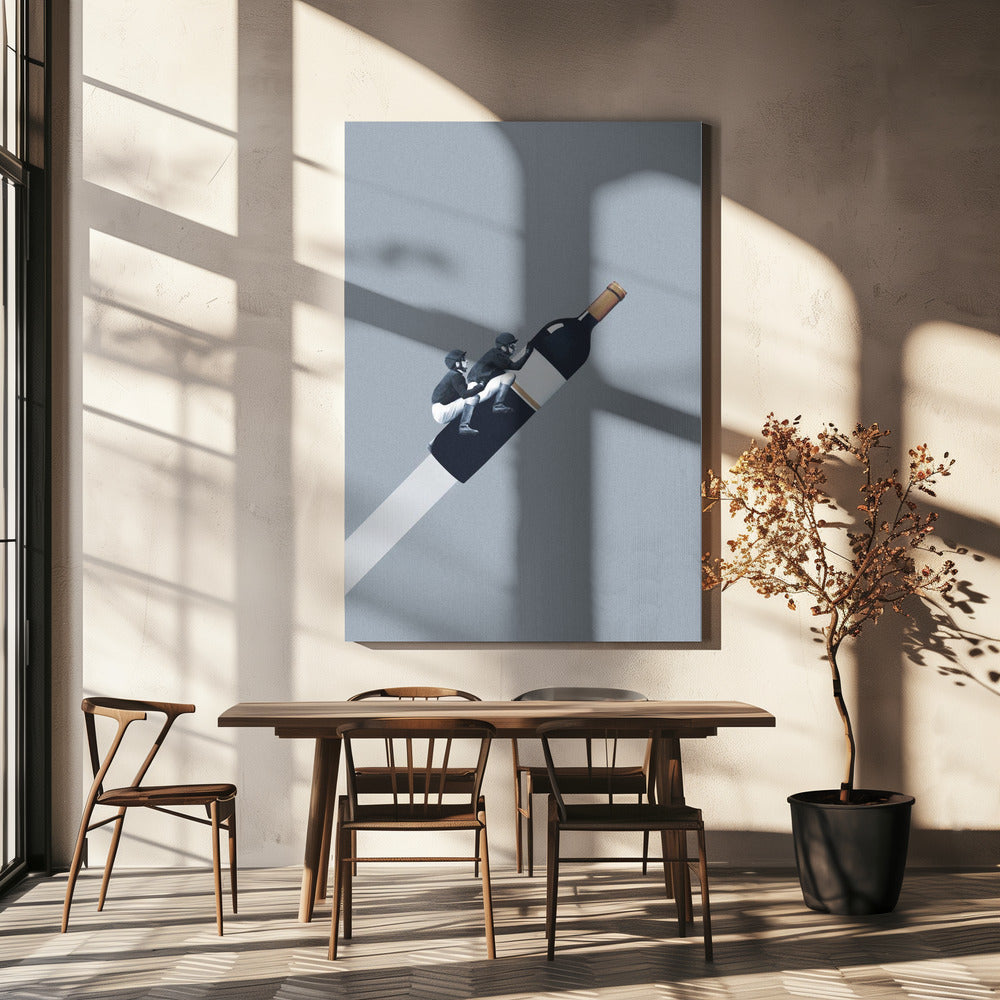 Nous roulons jusqu'à l'aube | Tableaux sur Toile