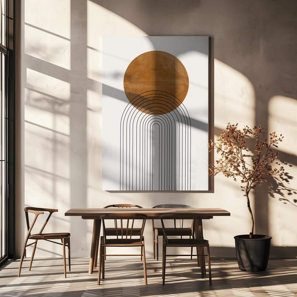 Abstrakt flöde nr 2. | Canvas
