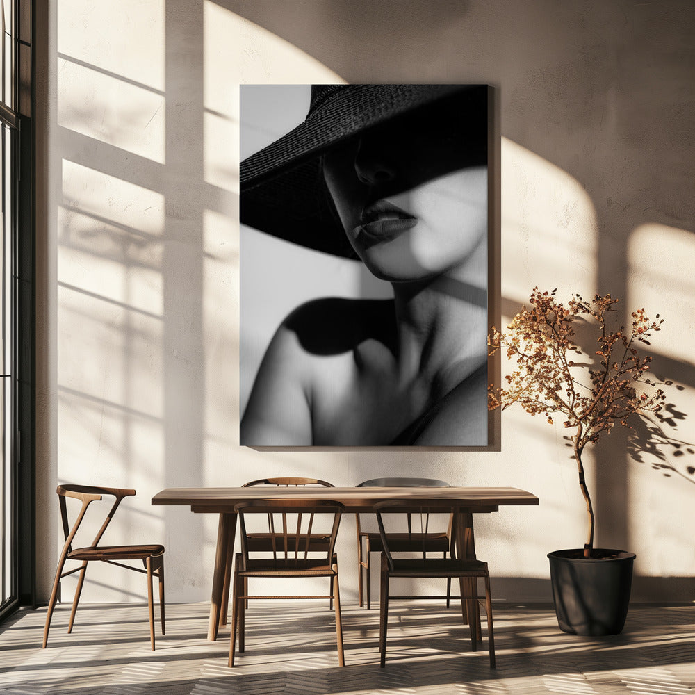 Hoed en Schaduw | Canvasprints