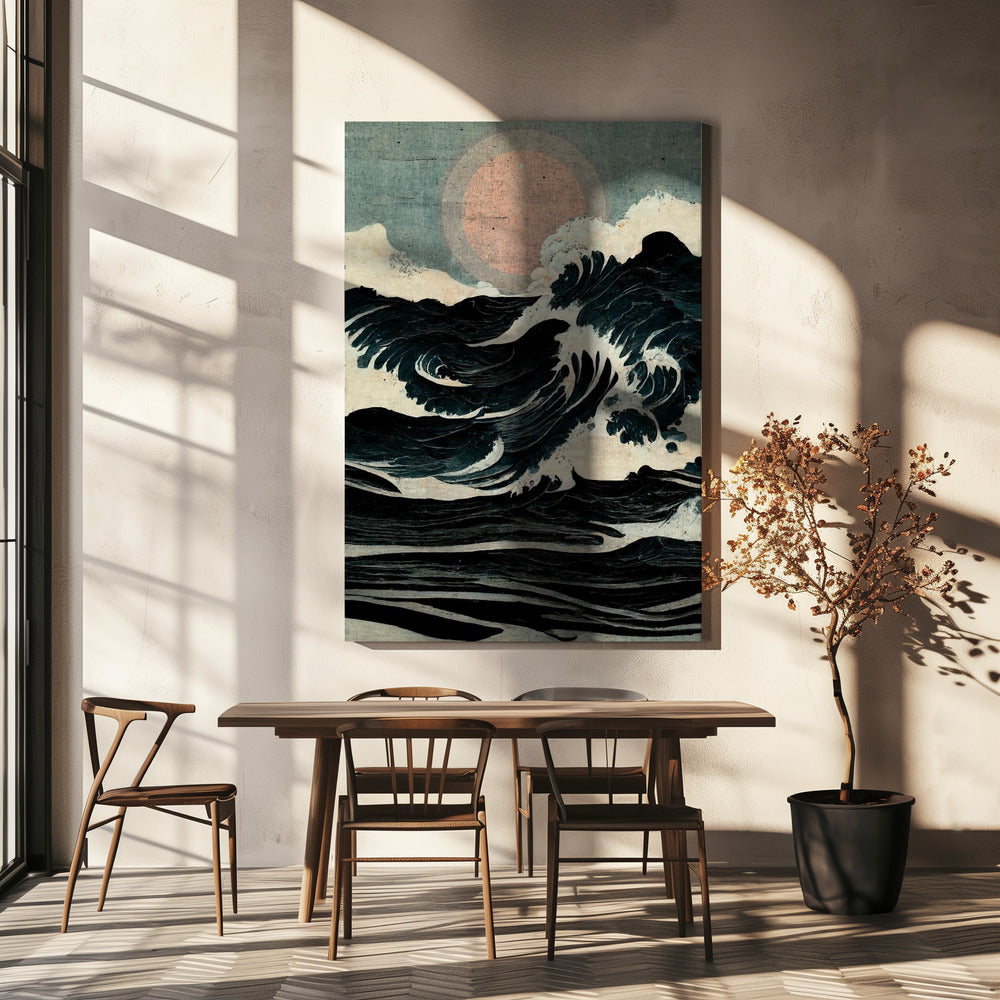 Ville bølger | Lerretsbilder