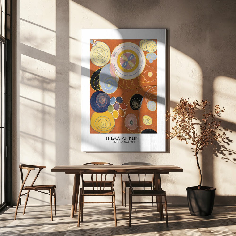 Los diez números 3 más grandes Posters  - Impresiones de Arte | Impresiones en Lienzo