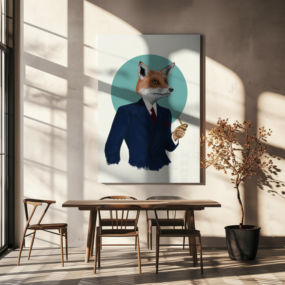 Herr Fox | Lerretsbilder