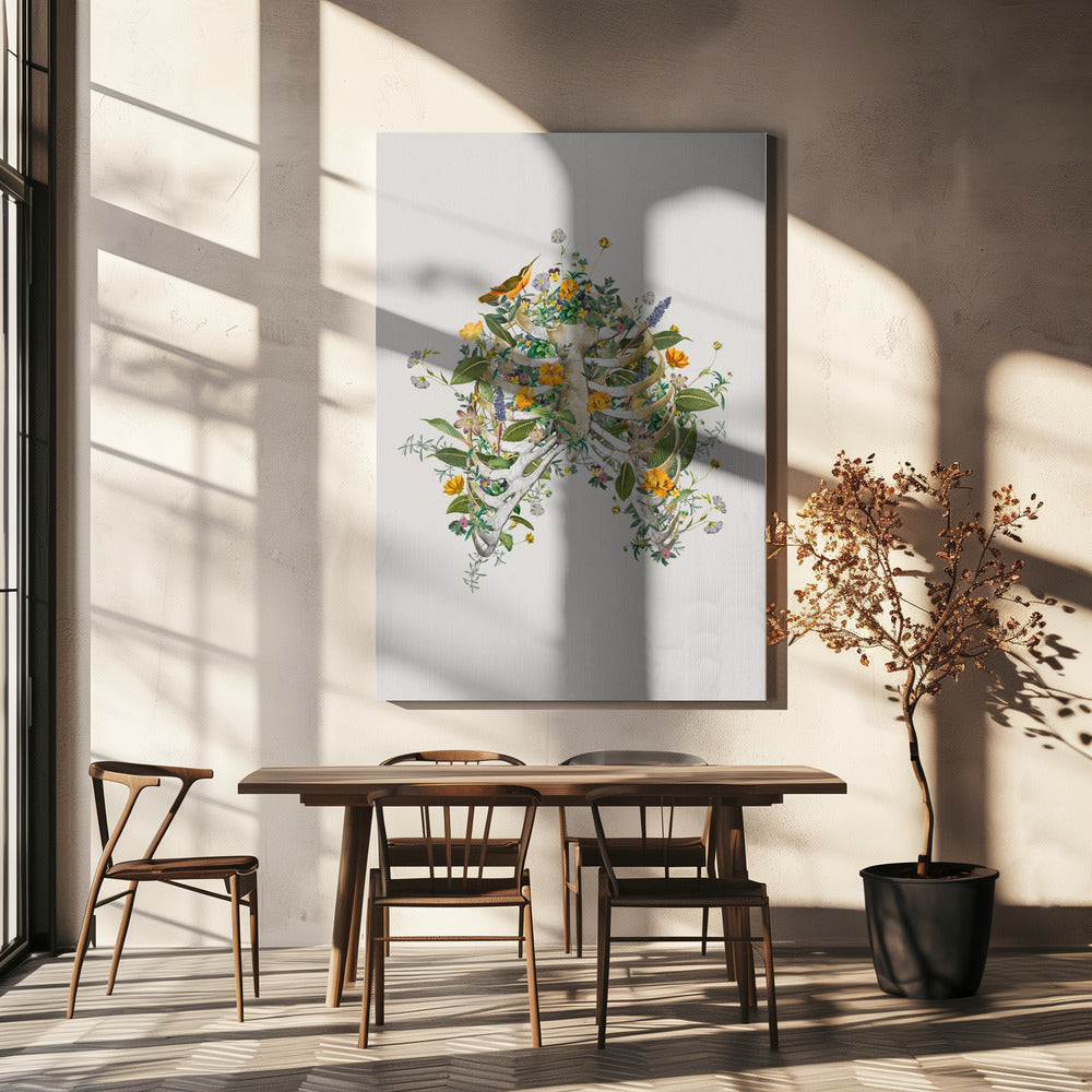 Floral thorax | Canvas