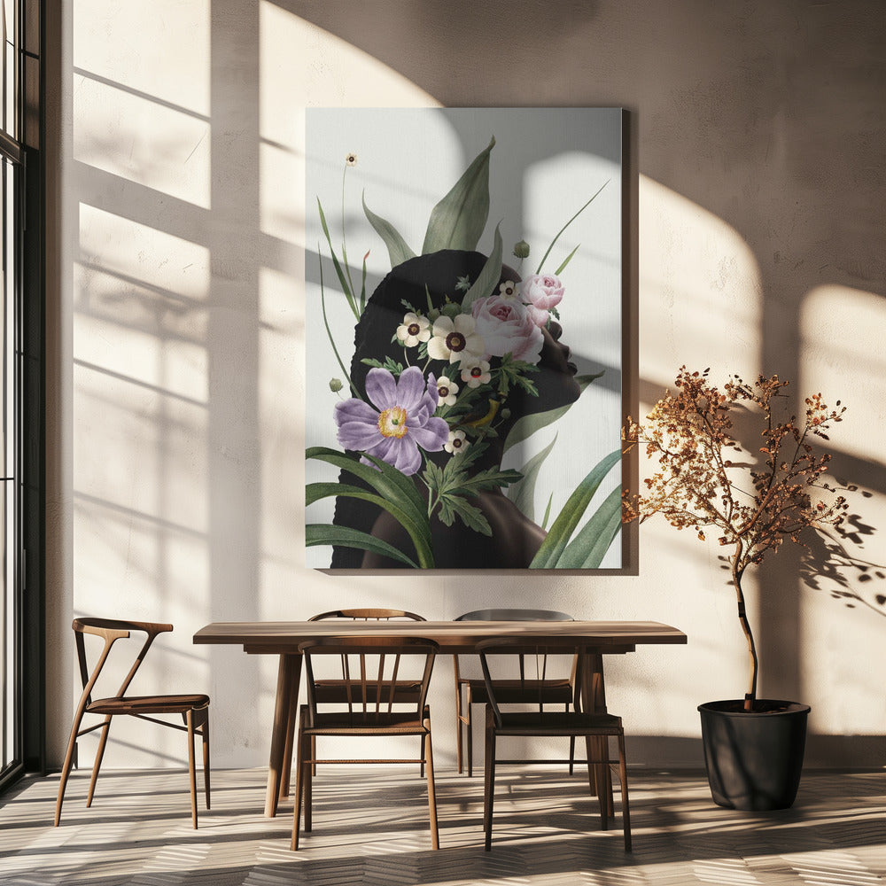 Flor morada | Impresiones en Lienzo