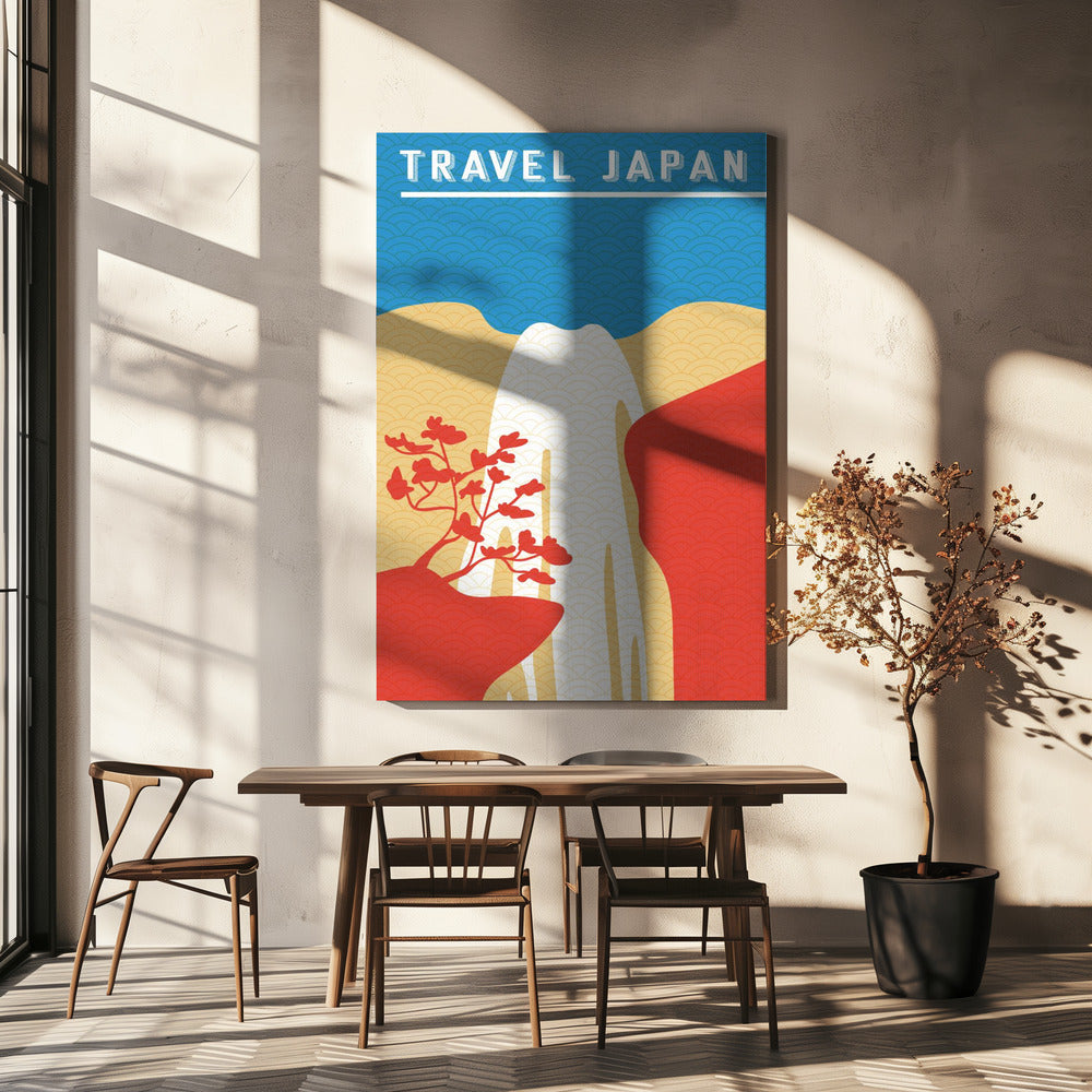 Reizen Japan Minimalisme I | Canvasprints