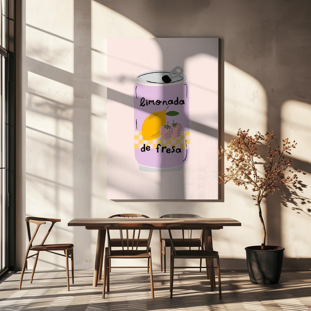 Lemoniada Truskawkowa | Wydruki na łótnie
