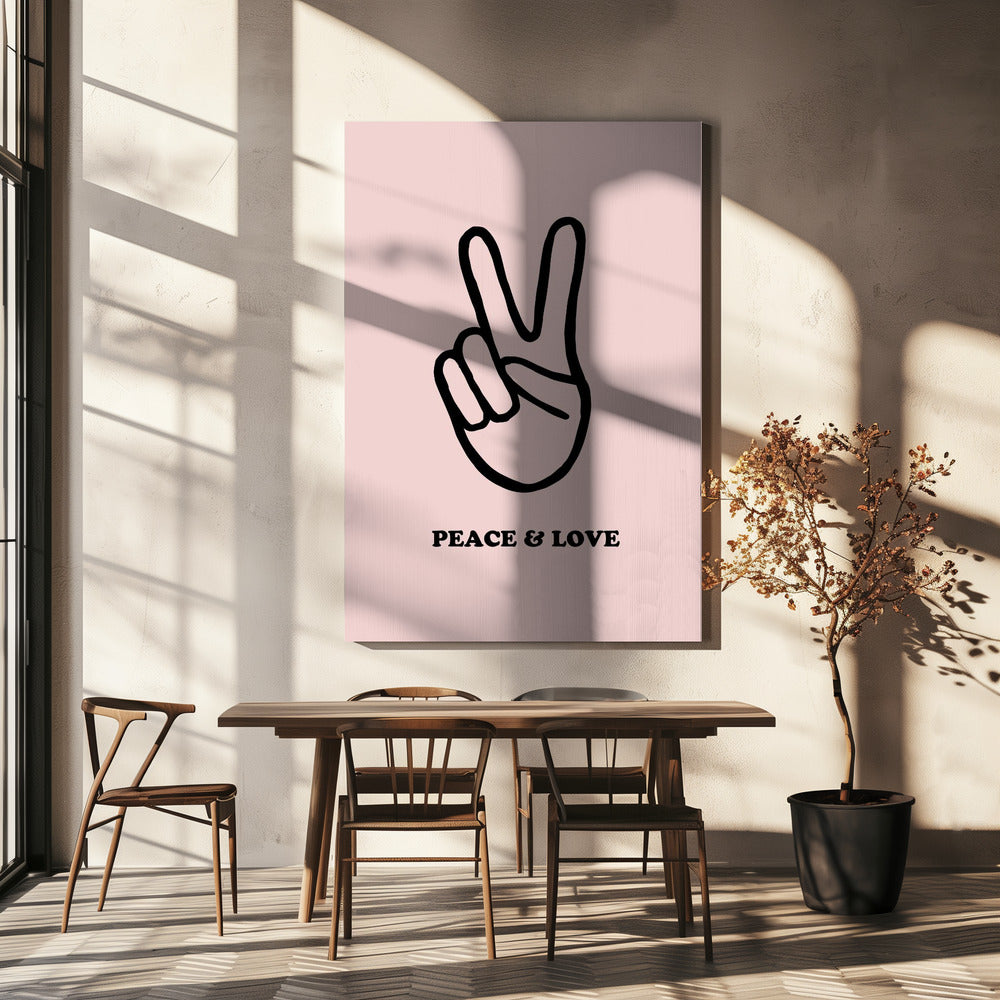 Vrede & Liefde | Canvasprints
