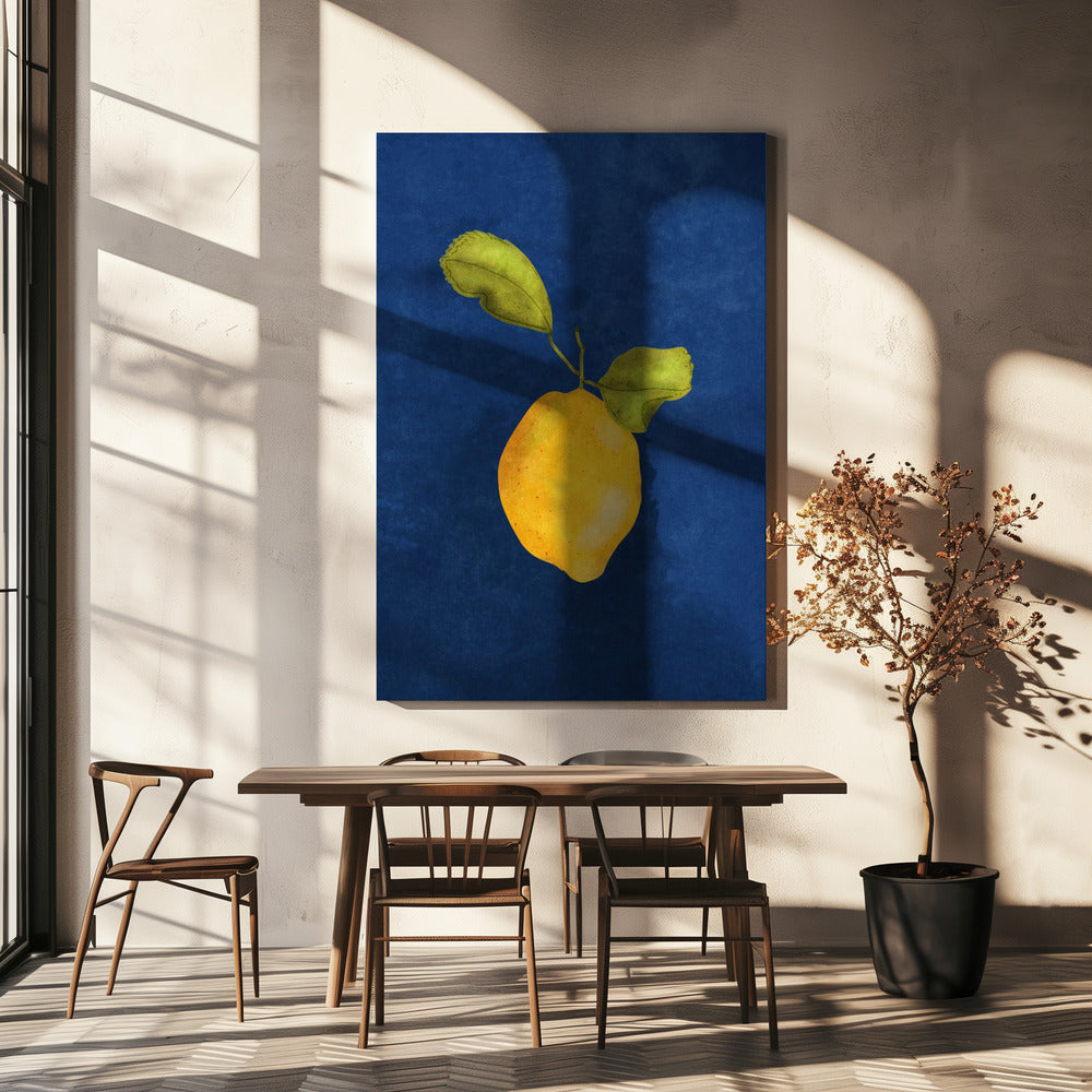 Gewoon een beetje citroen | Canvasprints