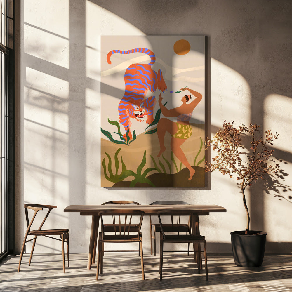 Dans met mij | Canvasprints