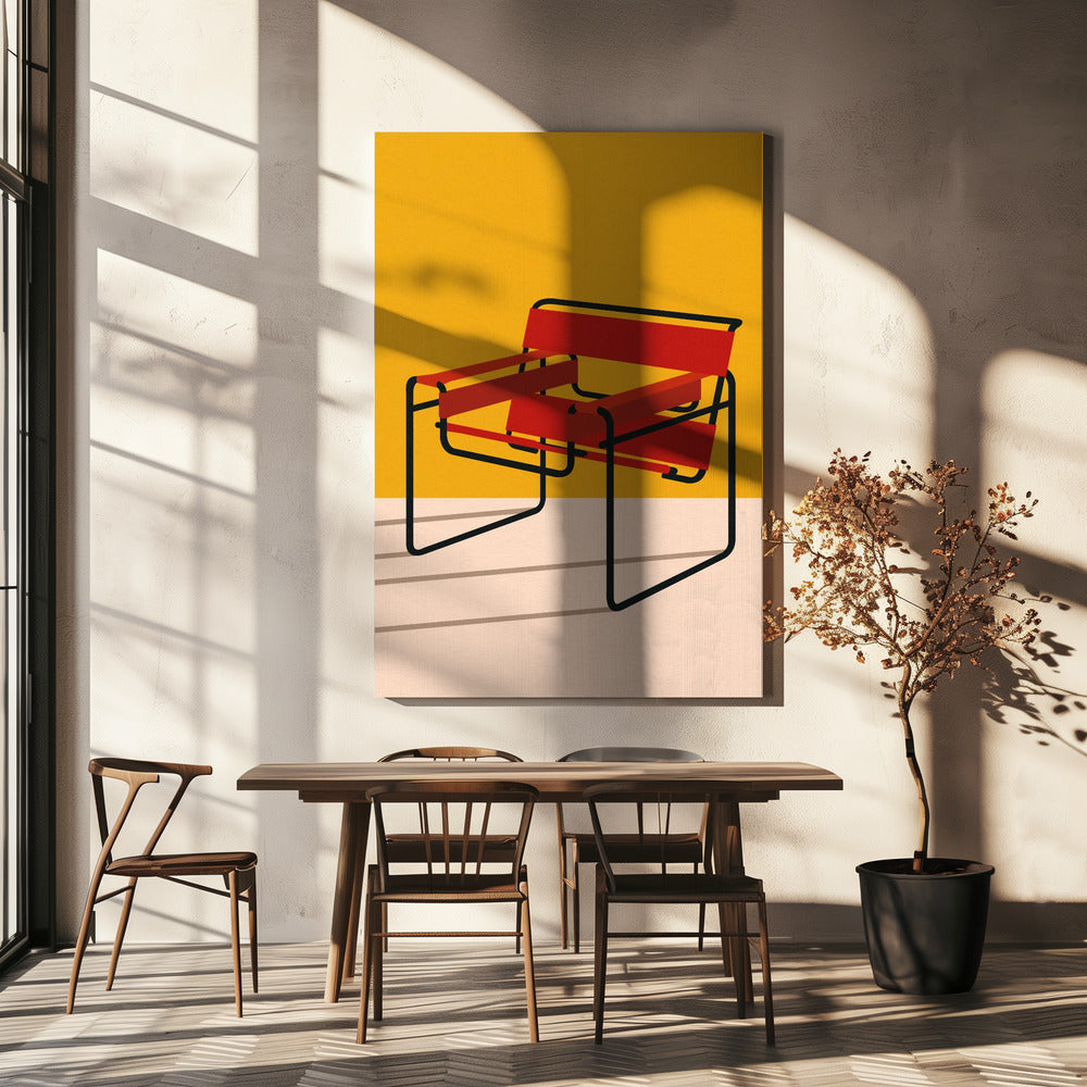 Sedia Wassily Marcel Breuer | Stampe su Tela